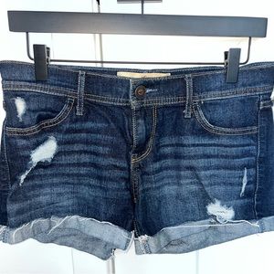 Jean ripped shorts!